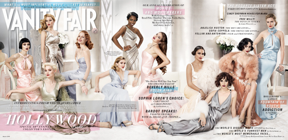 Vanity Fair, Jennifer Lawrence, Rooney Mara, Jessica Chastain, Mia Wasikowska Vanity Fair, Jennifer Lawrence, Rooney Mara, Jessica Chastain, Mia Wasikowska